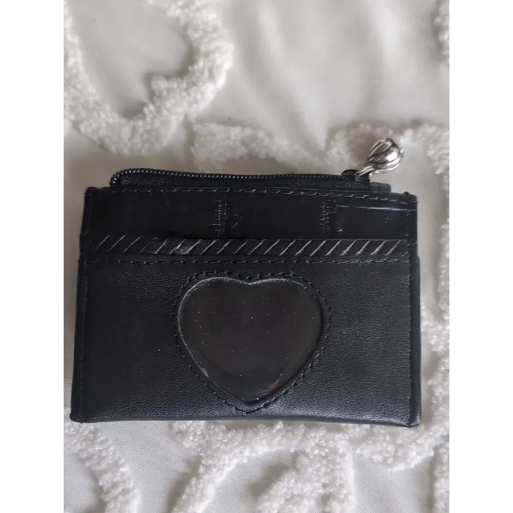 Brighton Vintage  Coin /Credit Card Wallet With Heart 🖤 Photo Frame